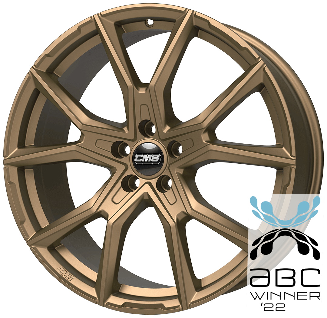 Jante CMS C33 8x18 pouces, entraxe 112, déport ET48, couleur Bronze