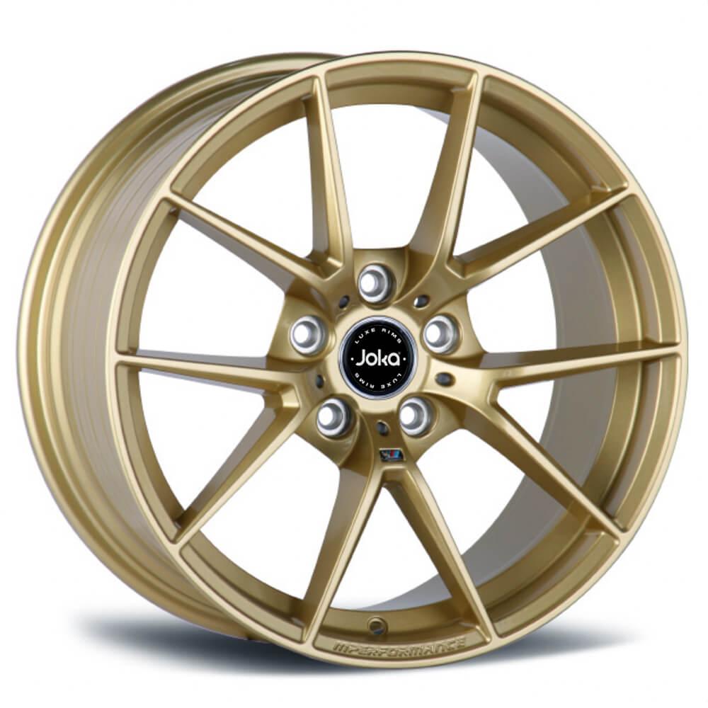 Jante JOKA BM764G 8x18 pouces, entraxe 120, déport ET34, couleur GOLD