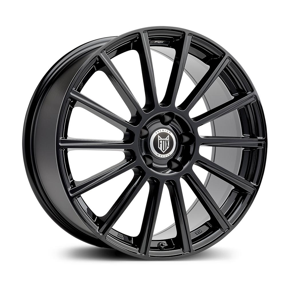 Jante FOX MBM 8x19 pouces, entraxe 112, déport ET40, couleur Gloss Black