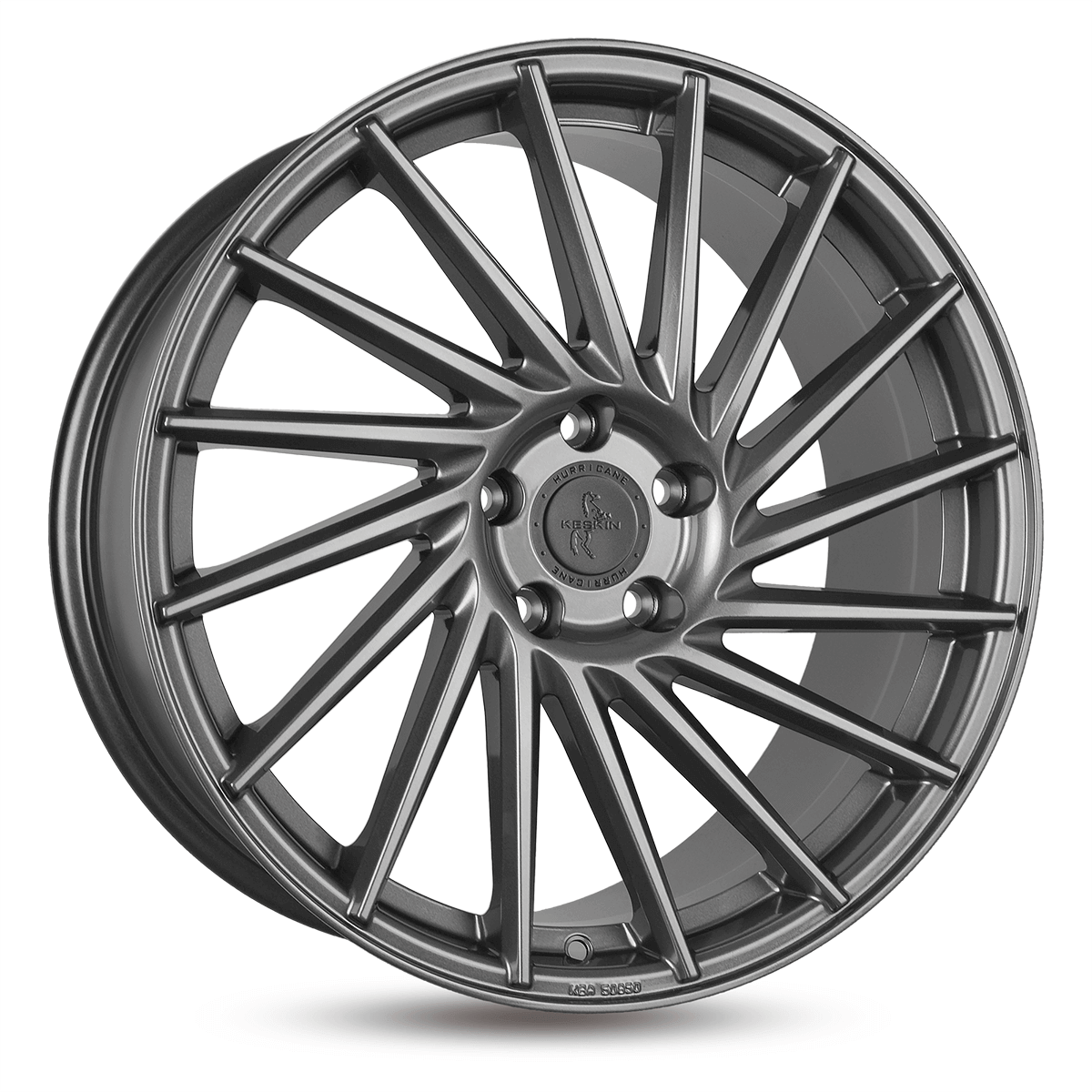 Jante KESKIN WHEELS KT17 8x18 pouces, entraxe 120, déport ET35, couleur PALLADIUM PAINTED