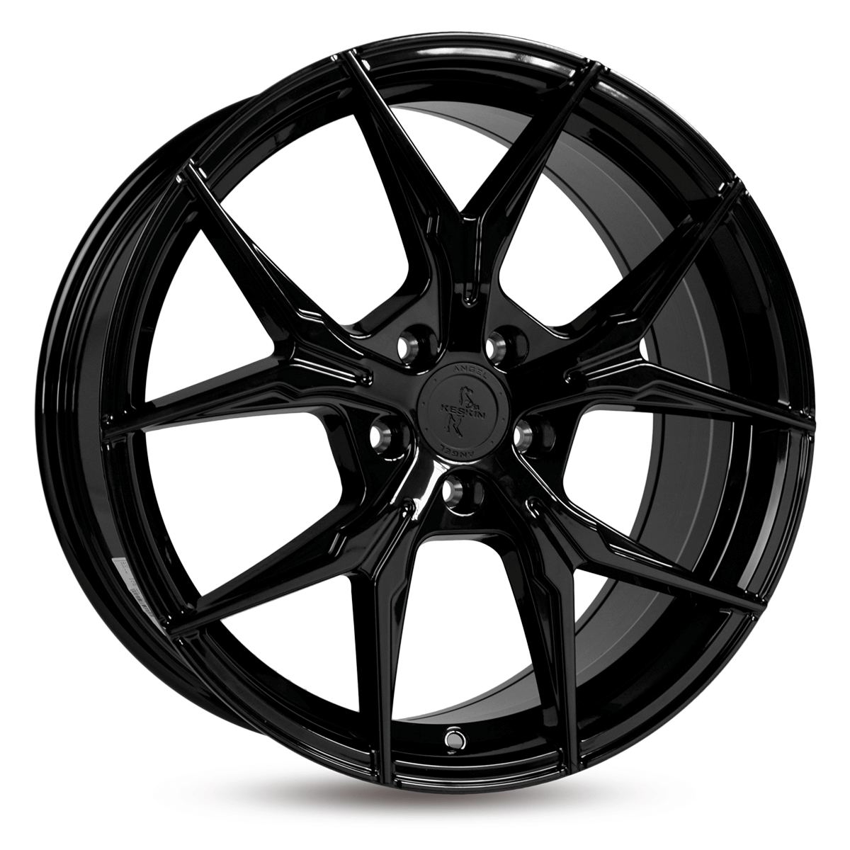 Jante KESKIN WHEELS KT19 8x18 pouces, entraxe 112, déport ET45, couleur BLACK PAINTED