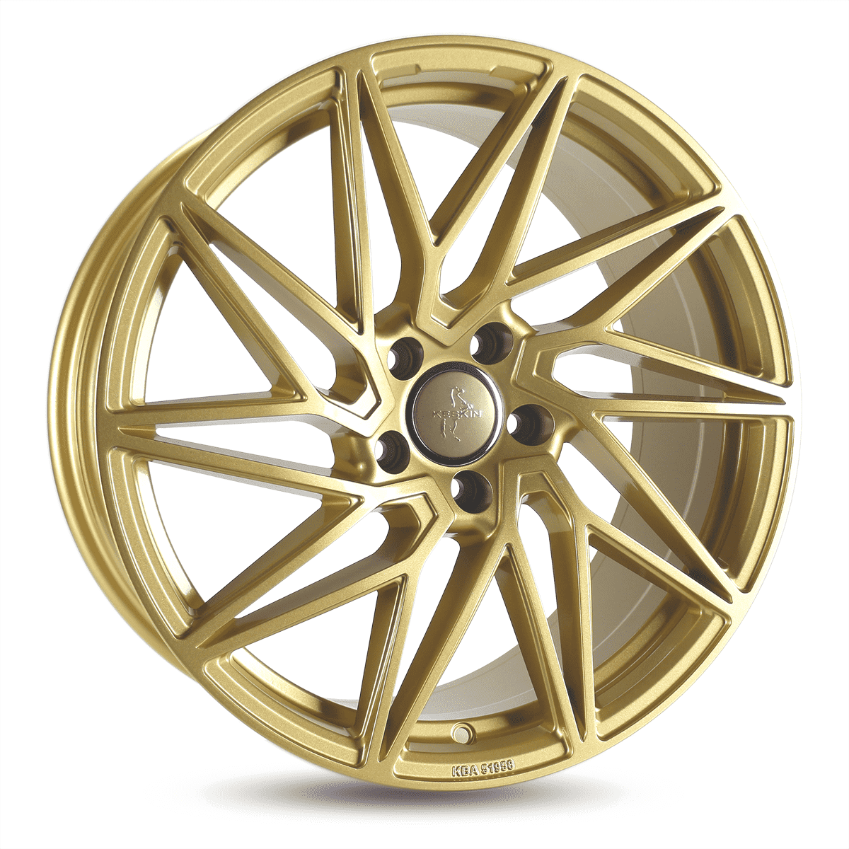 Jante KESKIN WHEELS KT20 8.5x19 pouces, entraxe 114.3, déport ET40, couleur GOLD
