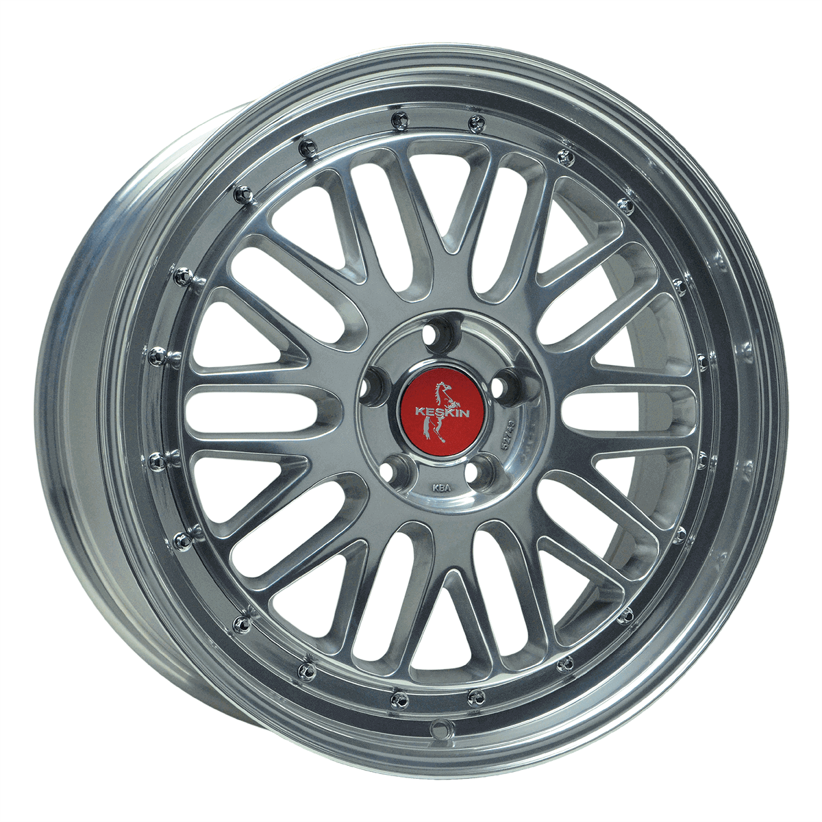 Jante KESKIN WHEELS KT22 8.5x19 pouces, entraxe 108, déport ET45, couleur HIGH GLOSS