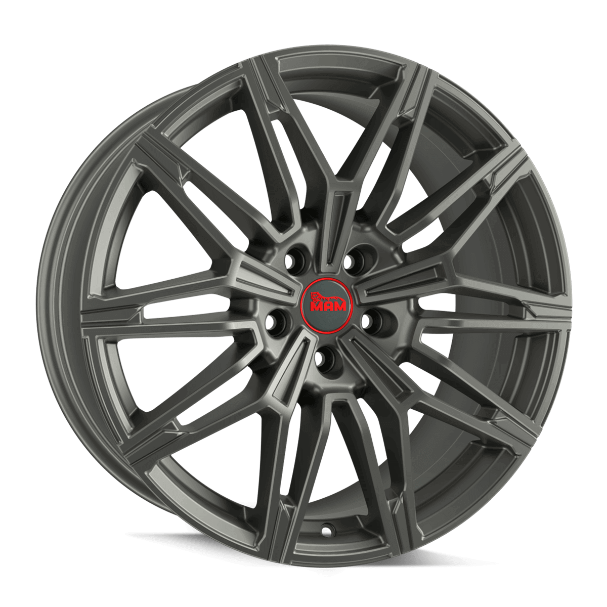 Jante MAM WHEELS B3N 8.5x19 pouces, entraxe 112, déport ET30, couleur PALLADIUM PAINTED