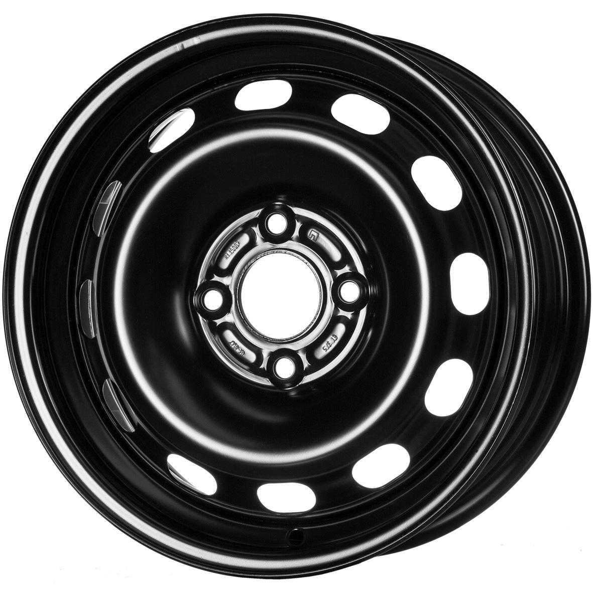 Jante MW M2 6x15 pouces, entraxe 108, déport ET37, couleur NOIR