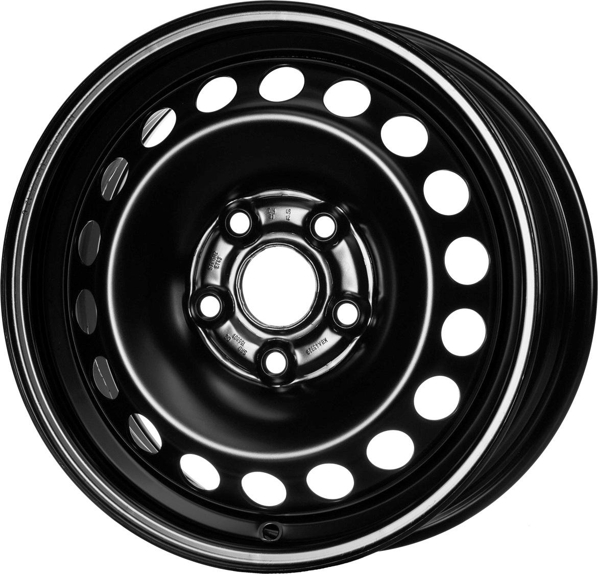 Jante MW M2 6x15 pouces, entraxe 112, déport ET43, couleur NOIR