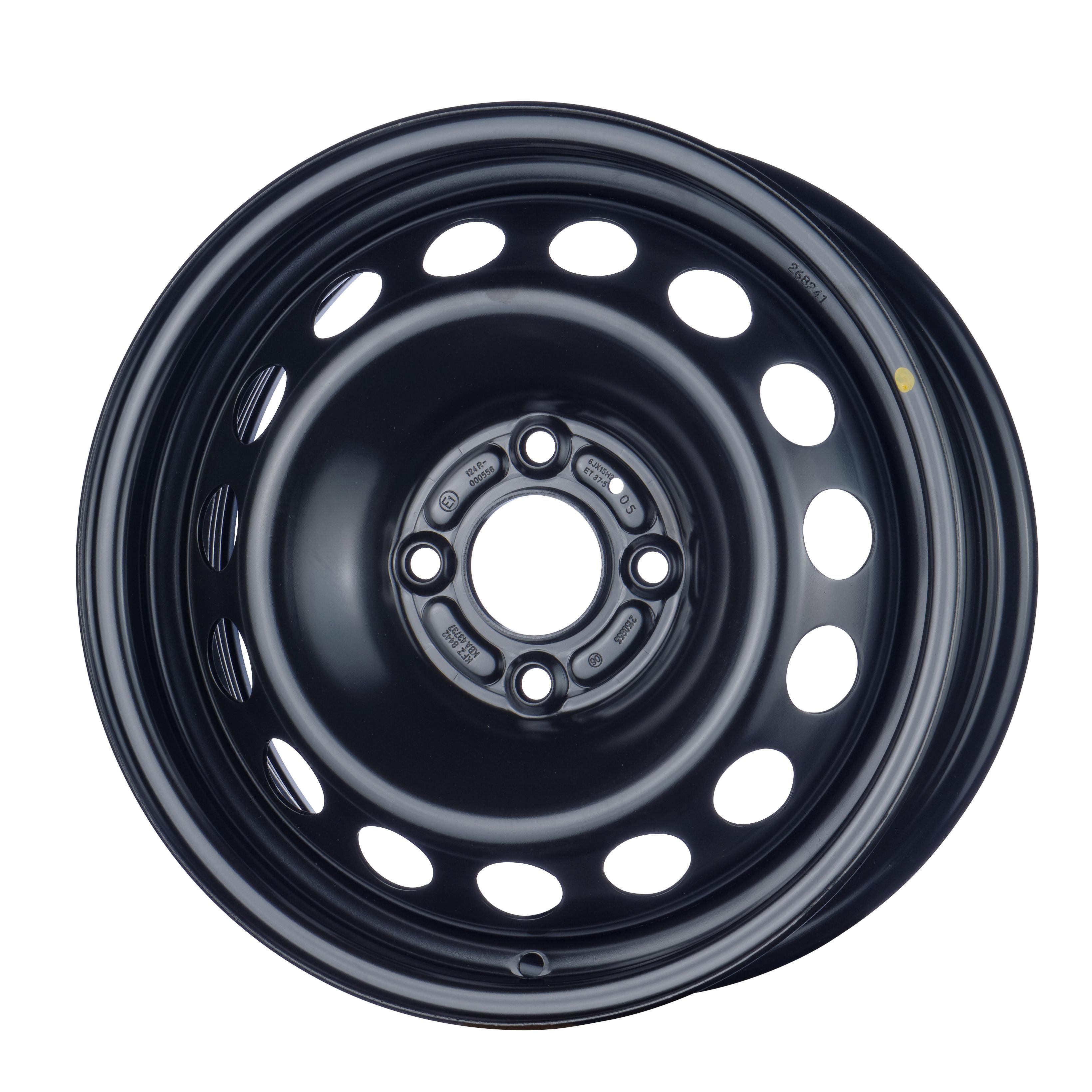 Jante MW M2 6x15 pouces, entraxe 108, déport ET37, couleur NOIR