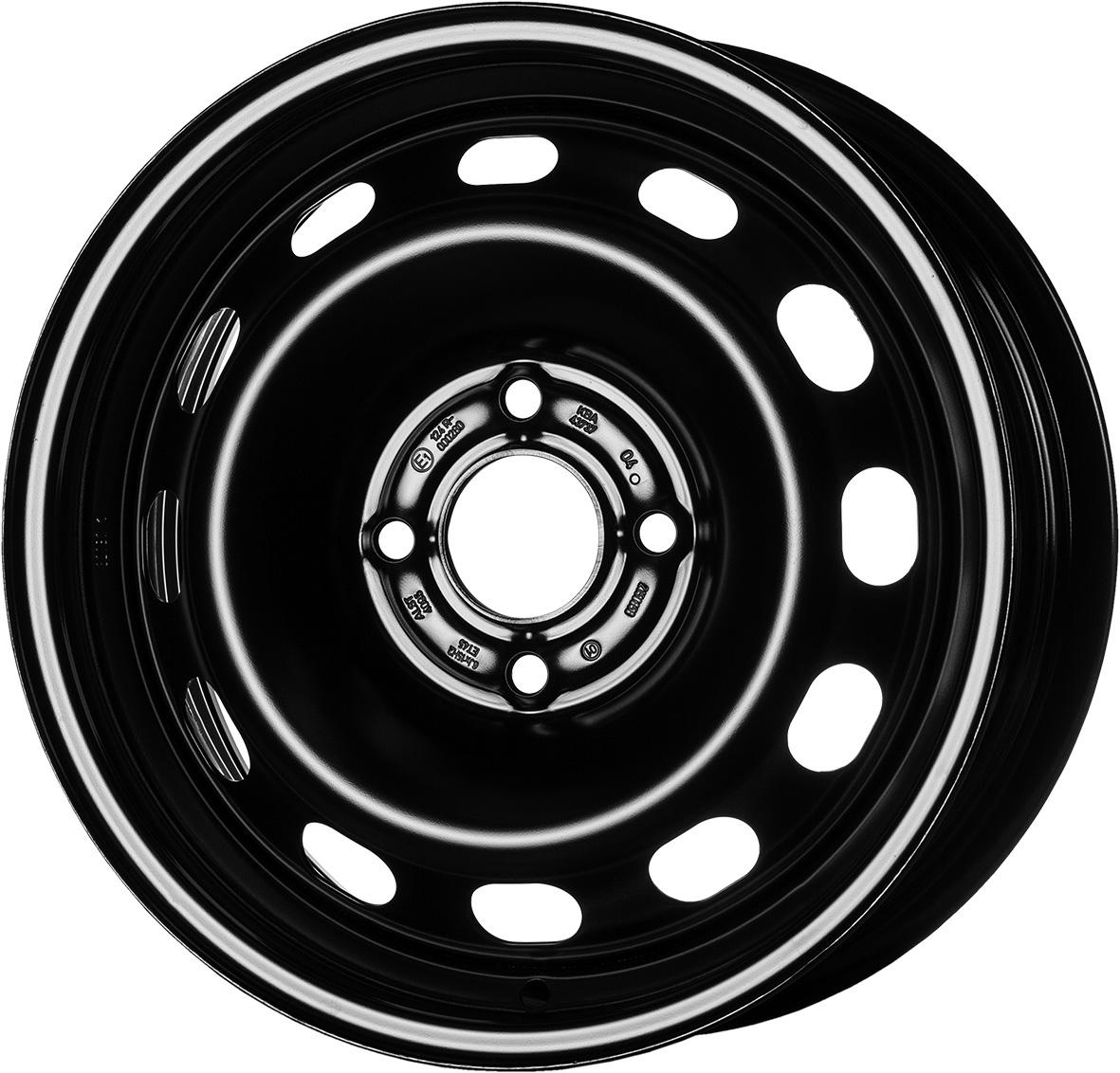 Jante MW M2 6x15 pouces, entraxe 108, déport ET45, couleur NOIR