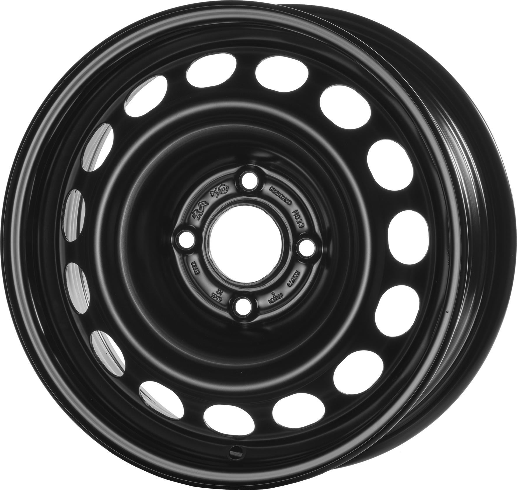 Jante MW M2 6x15 pouces, entraxe 108, déport ET32, couleur NOIR