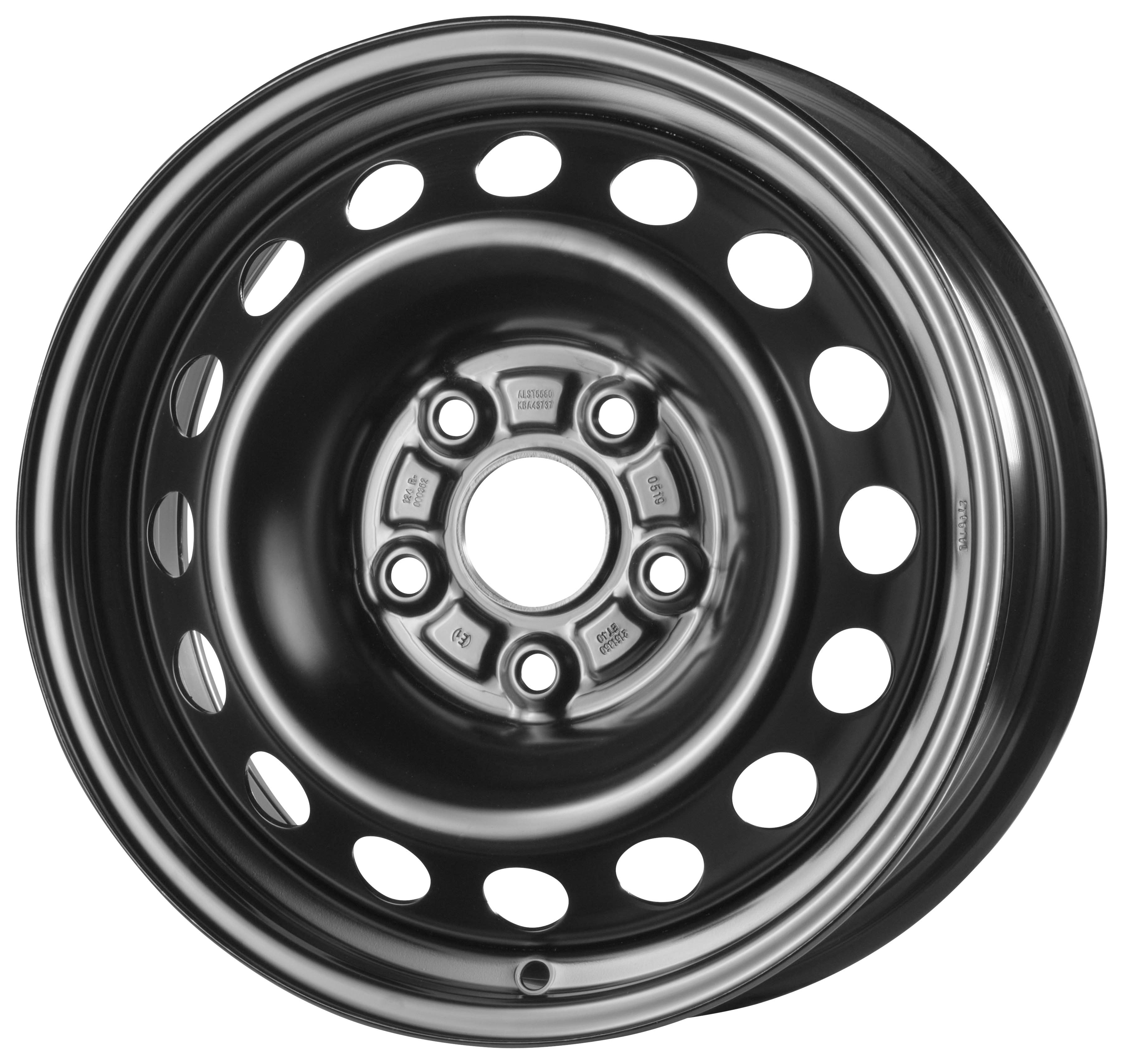 Jante MW M2 6.5x15 pouces, entraxe 114.3, déport ET40, couleur NOIR