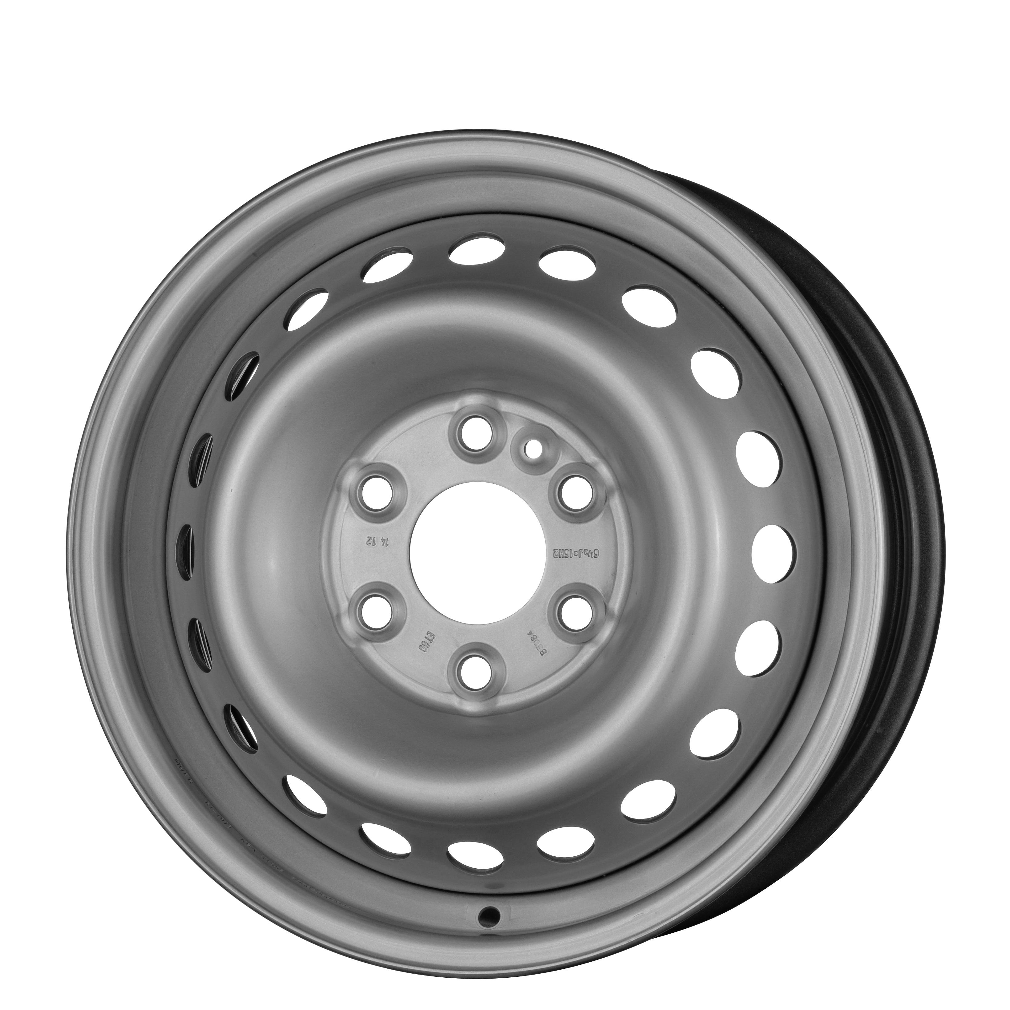 Jante MW M2 6.5x16 pouces, entraxe 125, déport ET68, couleur ARGENT