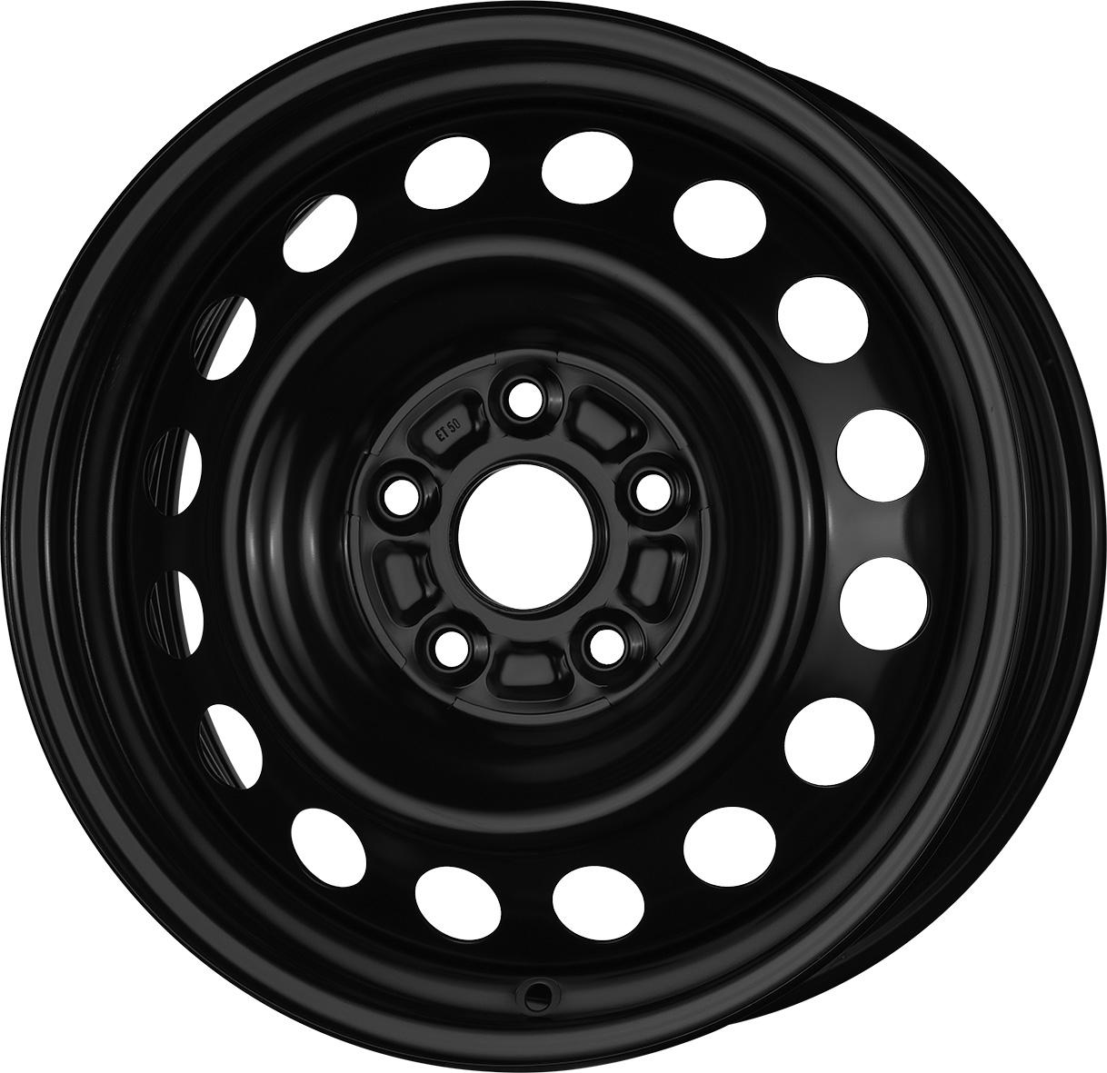 Jante MW M2 6.5x16 pouces, entraxe 114.3, déport ET50, couleur NOIR