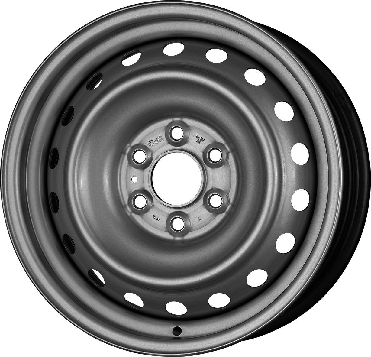 Jante MW M2 7x16 pouces, entraxe 114.3, déport ET45, couleur ARGENT
