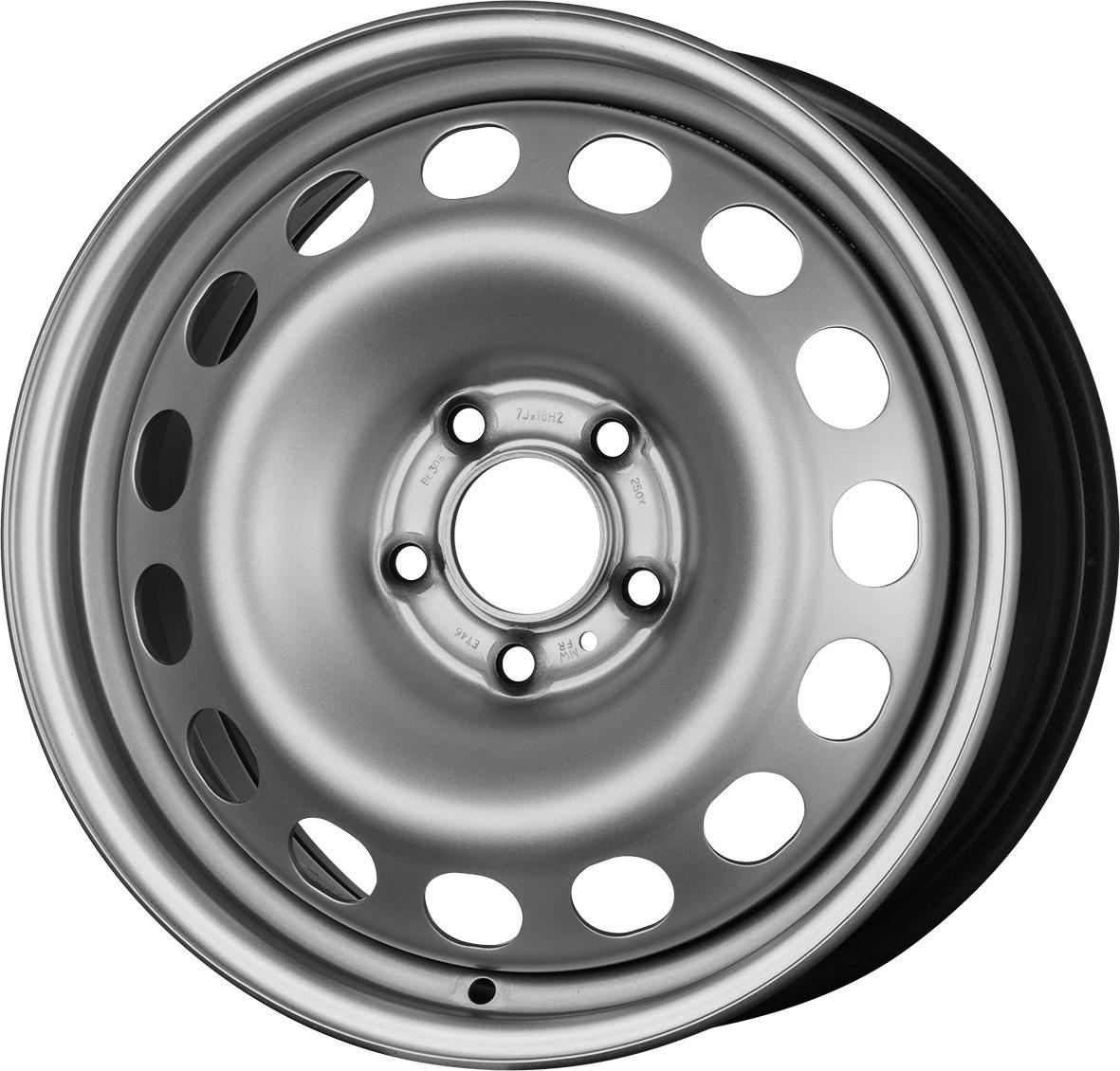 Jante MW M2 7x16 pouces, entraxe 108, déport ET46, couleur ARGENT