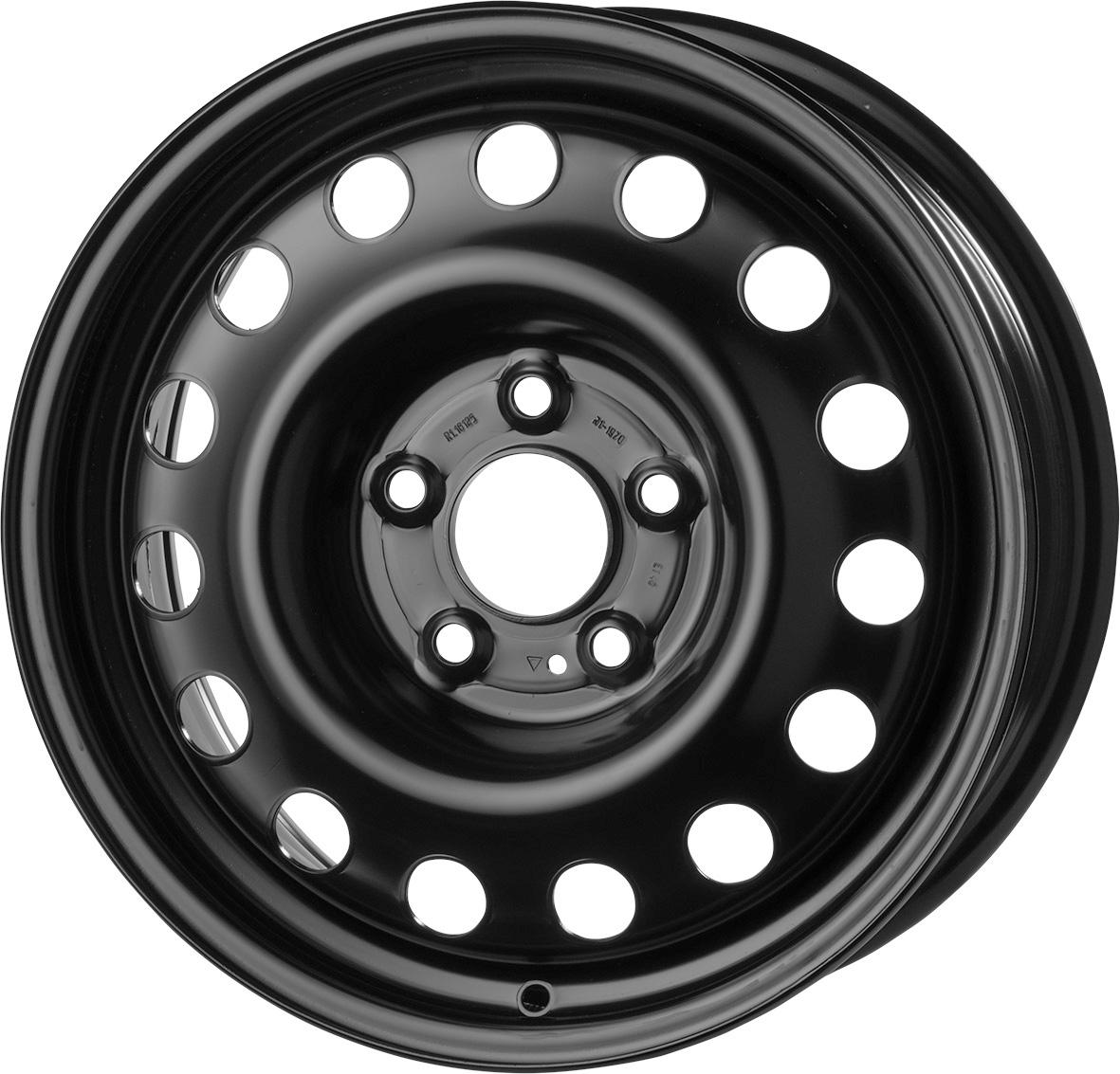 Jante MW M2 6.5x16 pouces, entraxe 114.3, déport ET46, couleur NOIR