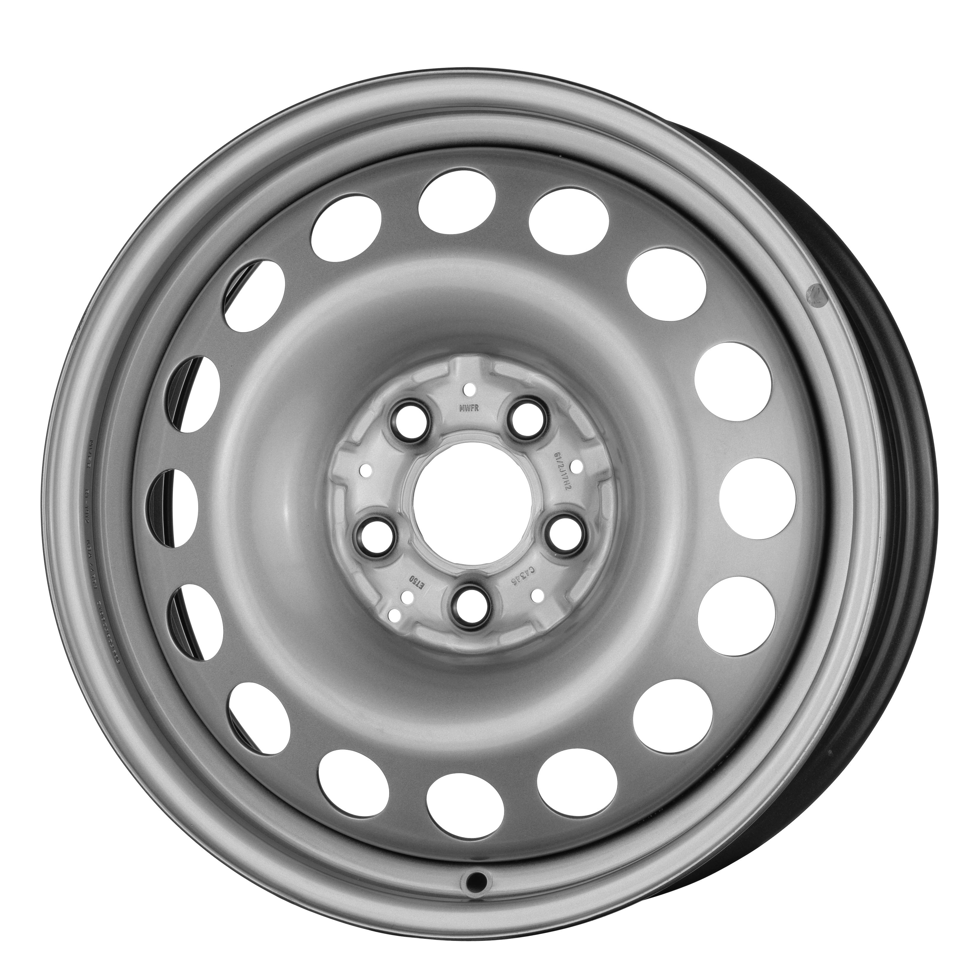 Jante MW M2 6.5x17 pouces, entraxe 112, déport ET50, couleur ARGENT