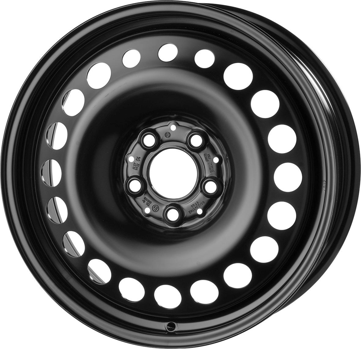 Jante MW M2 6.5x17 pouces, entraxe 112, déport ET44, couleur NOIR