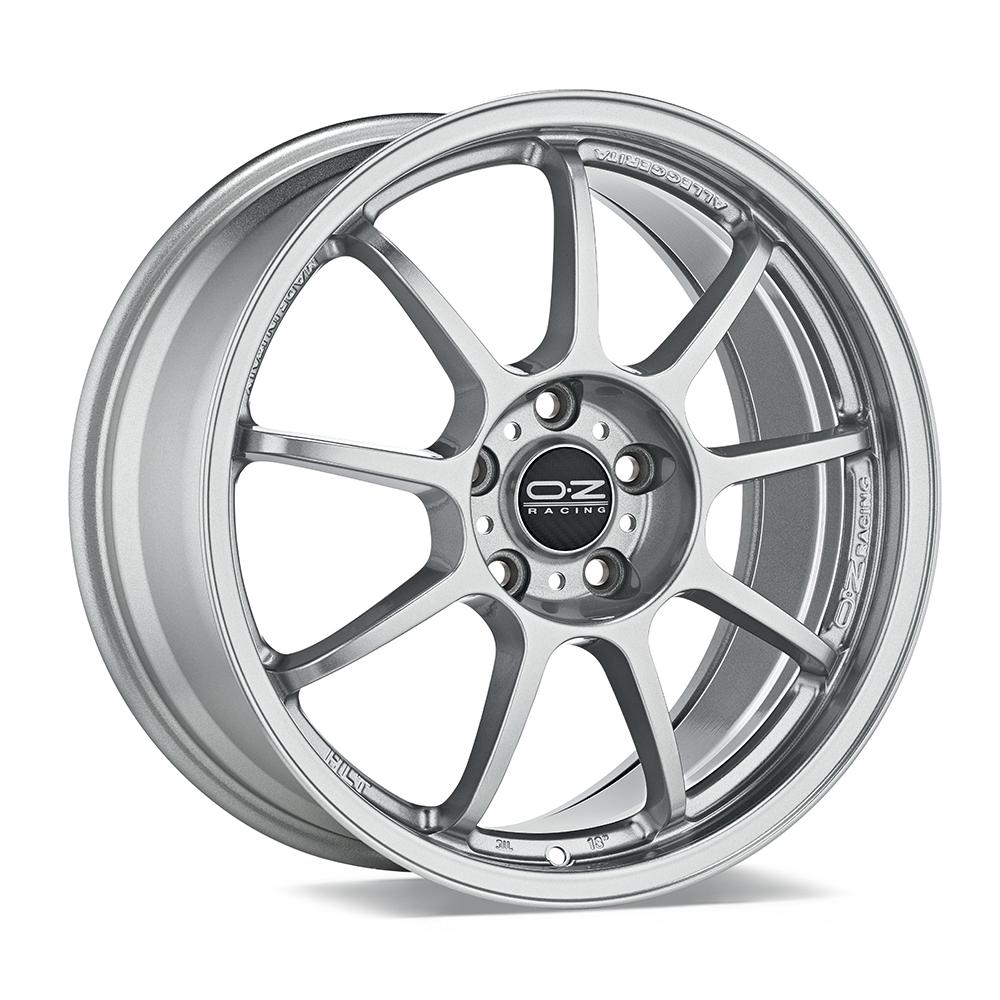 Jante OZ ALLEGGERITA HLT 7.5x17 pouces, entraxe 98, déport ET35, couleur ARGENT BRILLANT