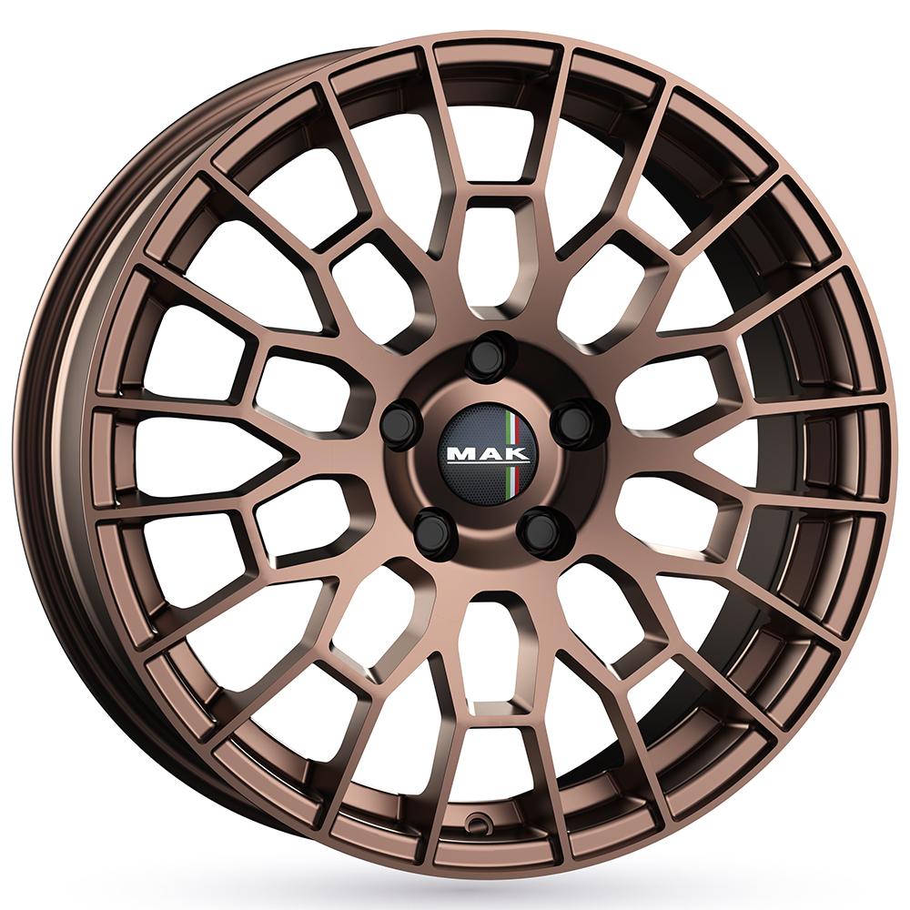 Jante MAK APX 7x18 pouces, entraxe 98, déport ET35, couleur BRONZE MAT