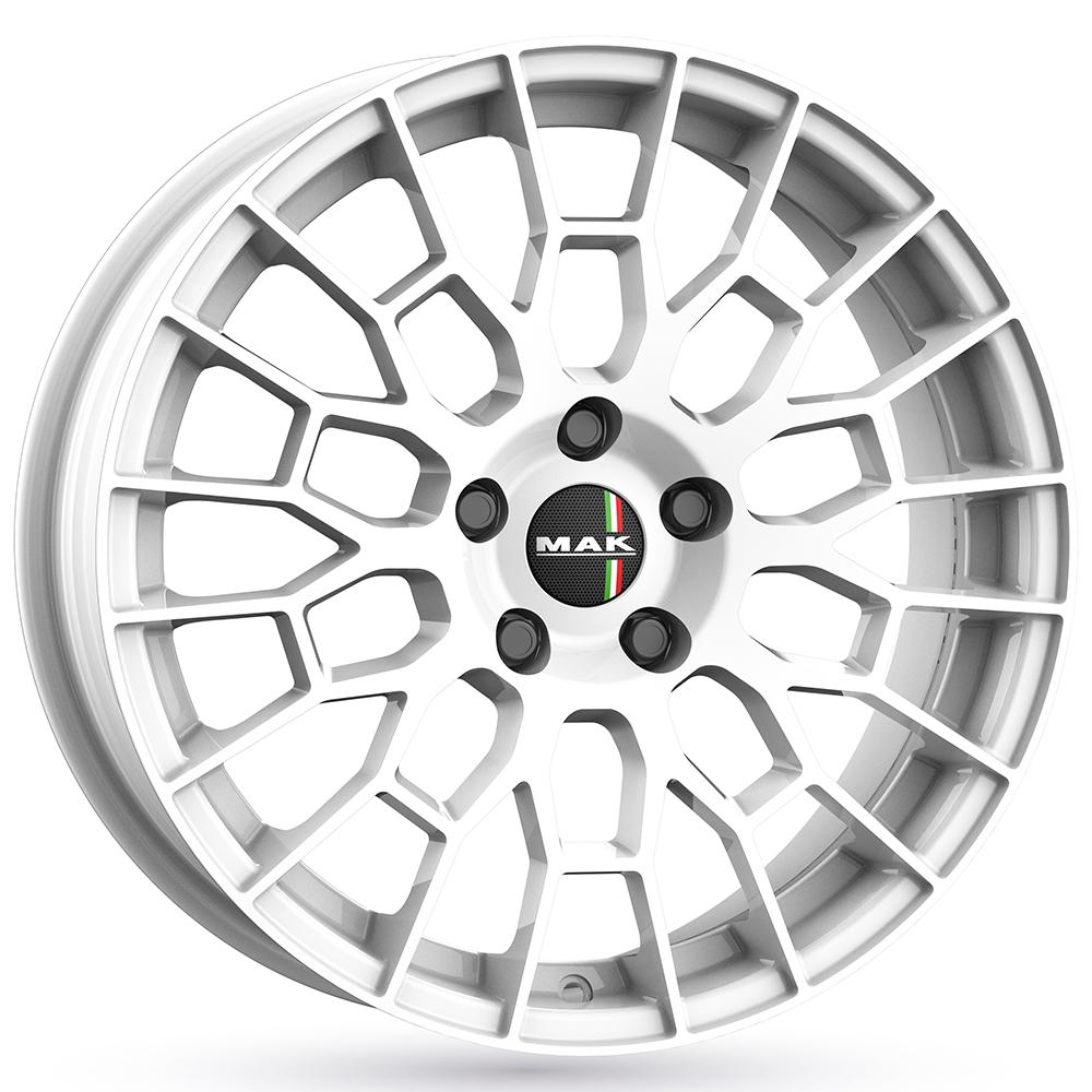 Jante MAK APX 7x18 pouces, entraxe 108, déport ET32, couleur BLANC BRILLANT