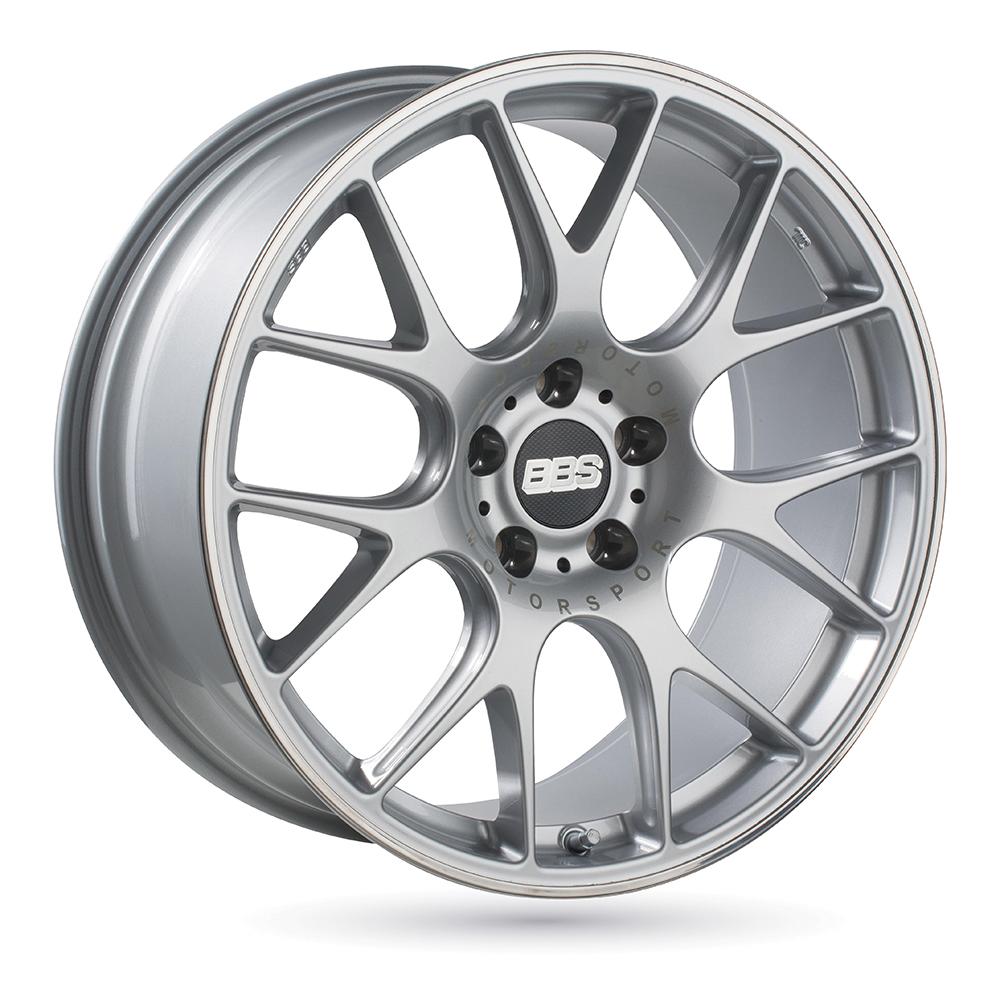 Jante BBS CH-R 8.5x18 pouces, entraxe 112, déport ET47, couleur ARGENT BRILLANT