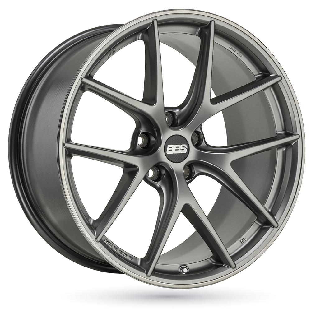 Jante BBS CI-R 8.5x20 pouces, entraxe 114.3, déport ET36, couleur ARGENT PLATINE SATIN