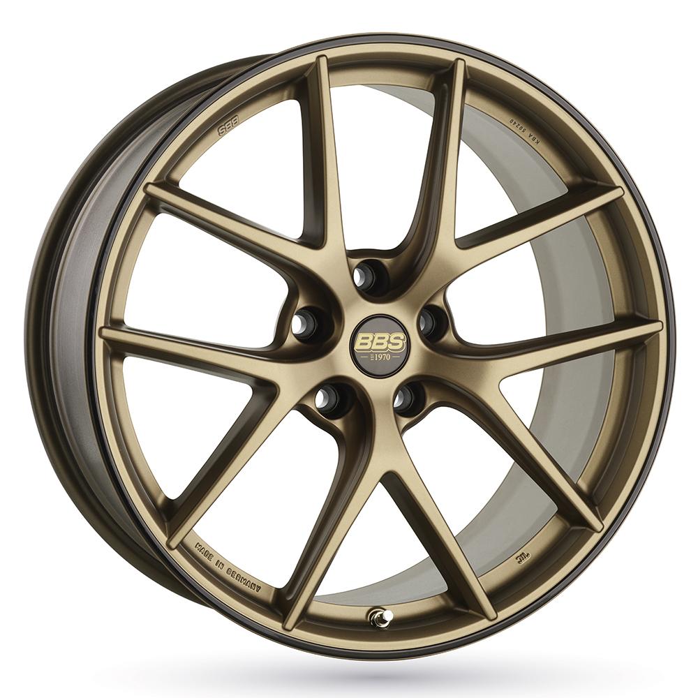 Jante BBS CI-R 9x19 pouces, entraxe 112, déport ET37, couleur BRONZE SATIN