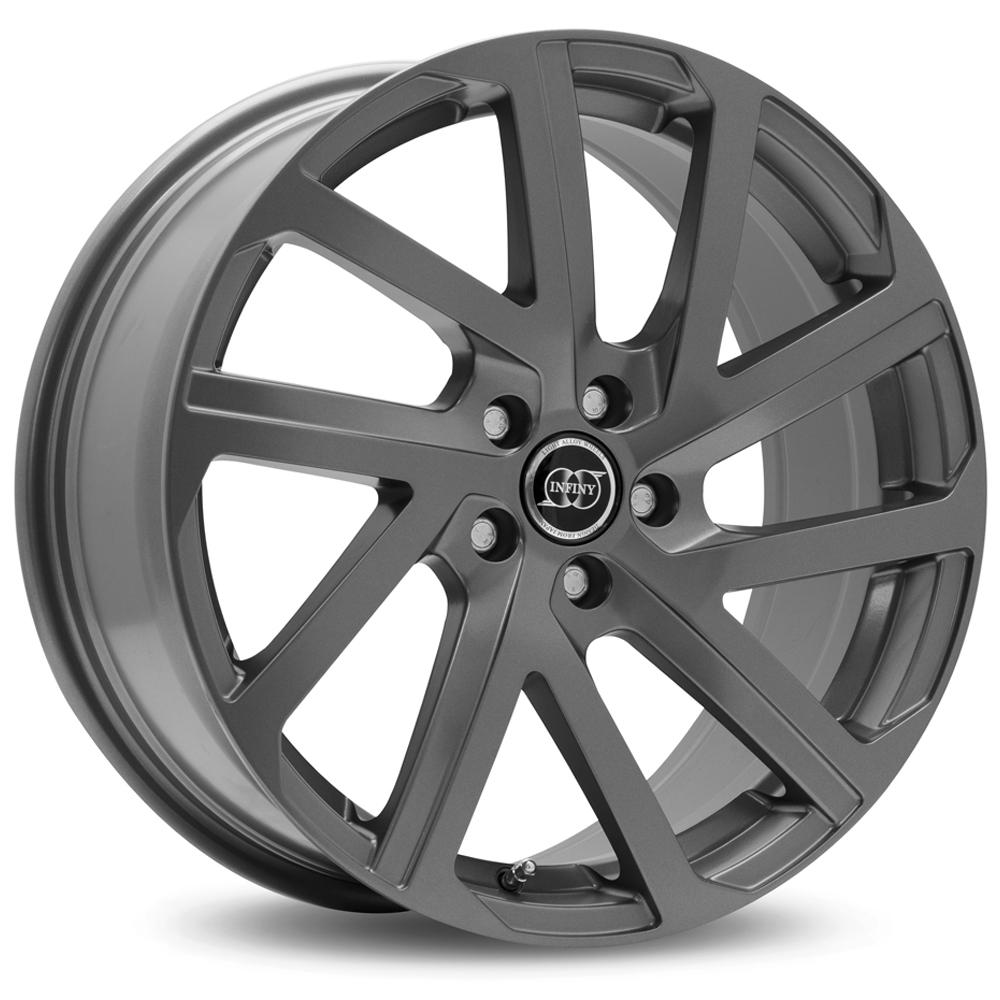 Jante INFINY COBALT 7x16 pouces, entraxe 112, déport ET42, couleur GRIS