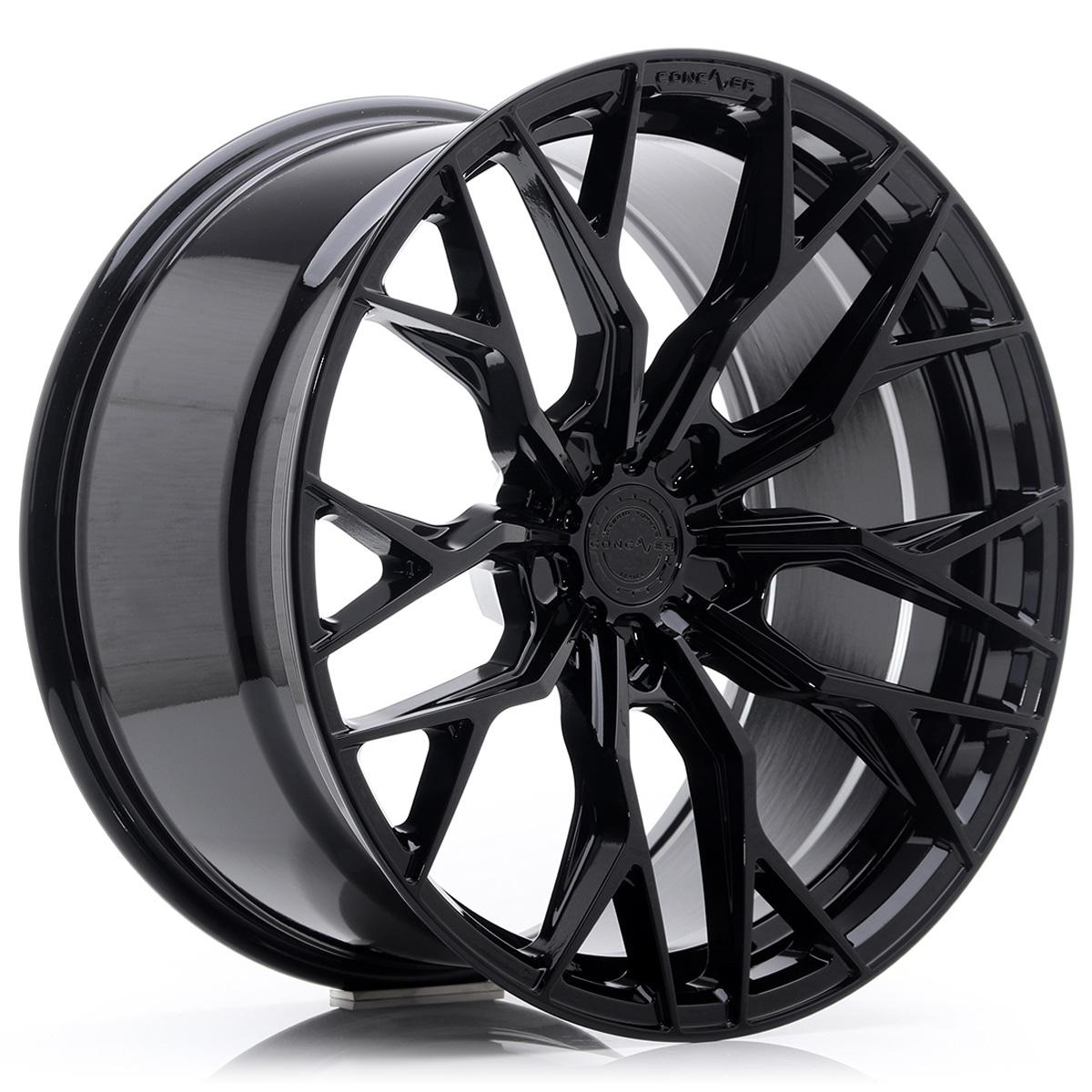 Jante CONCAVER CVR1 8.5x19 pouces, entraxe 120, déport ET35, couleur NOIR BRILLANT