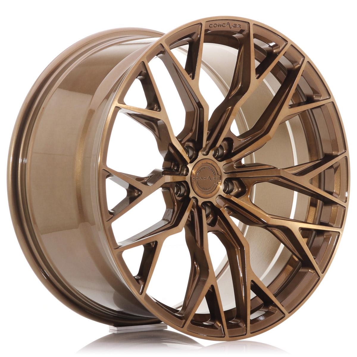 Jante CONCAVER CVR1 8x19 pouces, entraxe 112, déport ET40, couleur BRONZE BROSSE