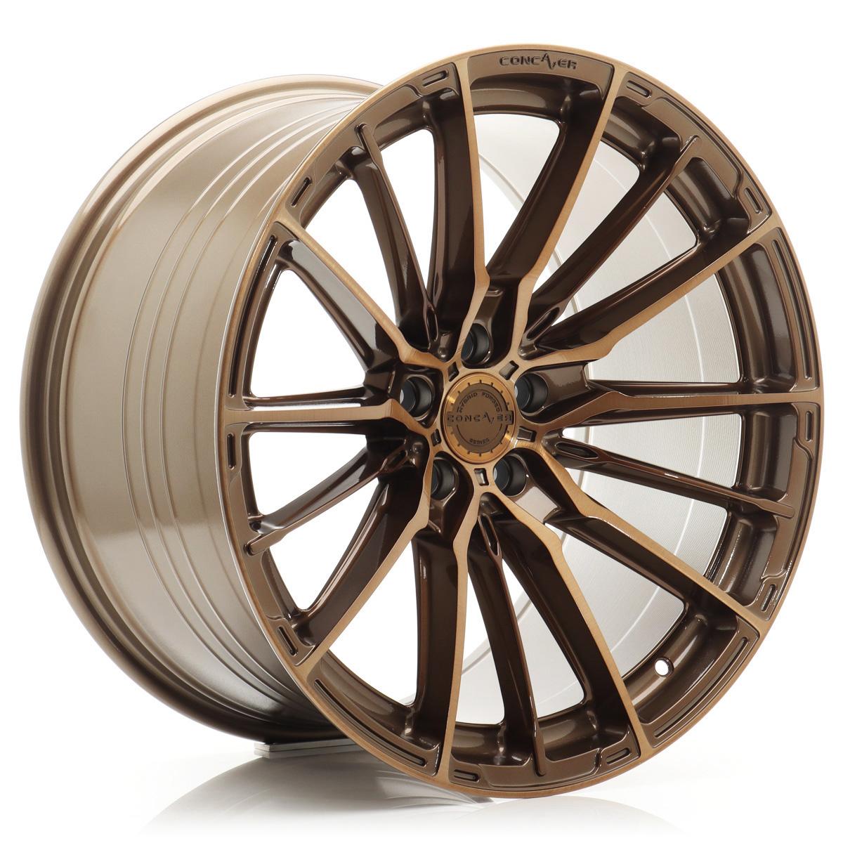 Jante CONCAVER CVR7 8.5x19 pouces, entraxe 112, déport ET45, couleur BRONZE BROSSE
