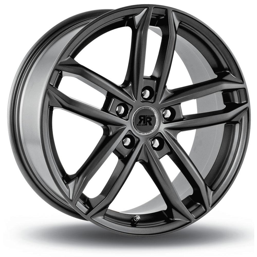 Jante RACER DARK 6.5x15 pouces, entraxe 108, déport ET35, couleur GRIS