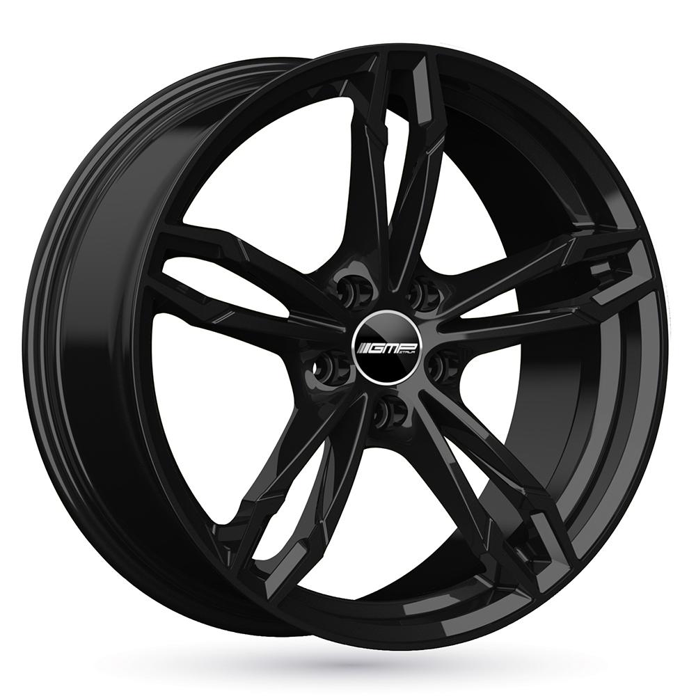 Jante GMP DEA 9x18 pouces, entraxe 120, déport ET37, couleur NOIR BRILLANT 