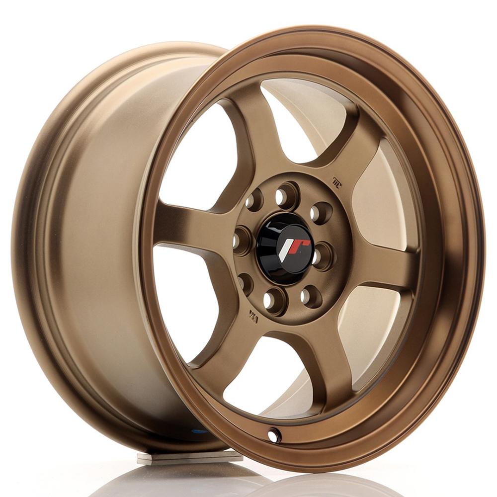 Jante JAPAN RACING JR12 7x15 pouces, entraxe 108, déport ET26, couleur BRONZE ANODIZE