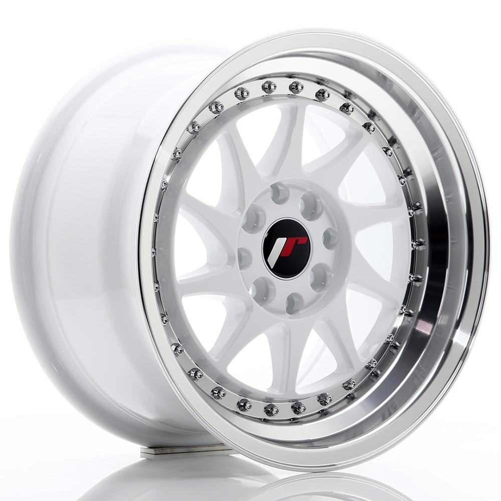 Jante JAPAN RACING JR26 8x16 pouces, entraxe 108, déport ET25, couleur BLANC
