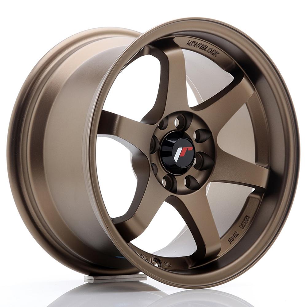 Jante JAPAN RACING JR3 10x18 pouces, entraxe 120, déport ET15, couleur BRONZE ANODIZE