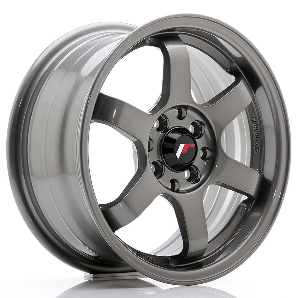 Jante JAPAN RACING JR3 8x15 pouces, entraxe 108, déport ET25, couleur GRIS