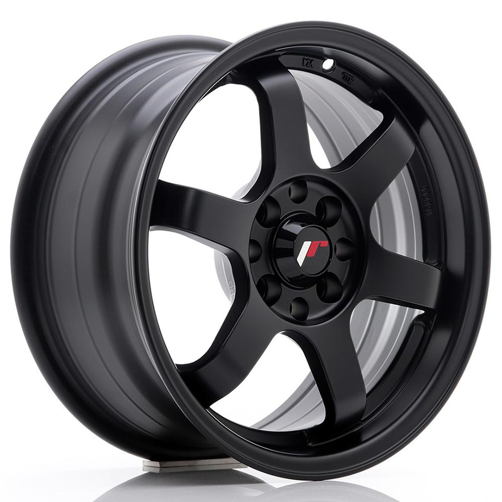 Jante JAPAN RACING JR3 8x15 pouces, entraxe 108, déport ET25, couleur NOIR MAT