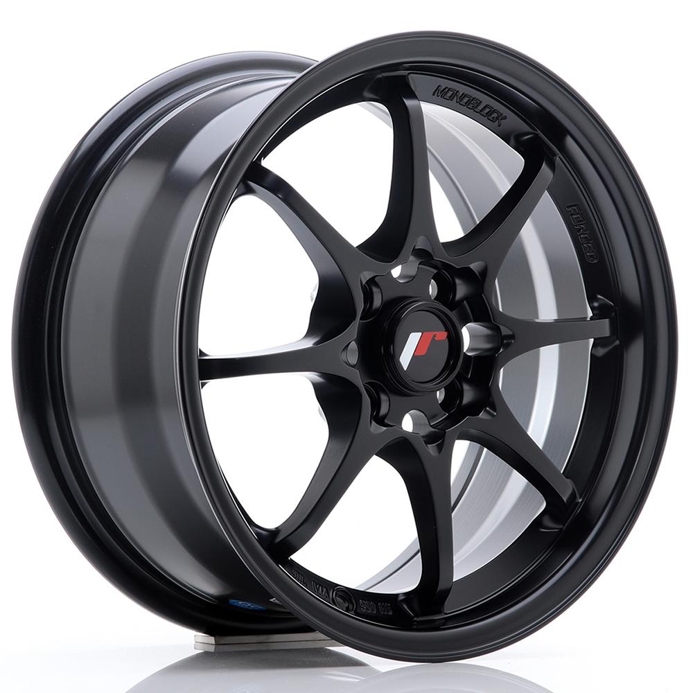 Jante JAPAN RACING JR5 7x16 pouces, entraxe 108, déport ET30, couleur NOIR MAT