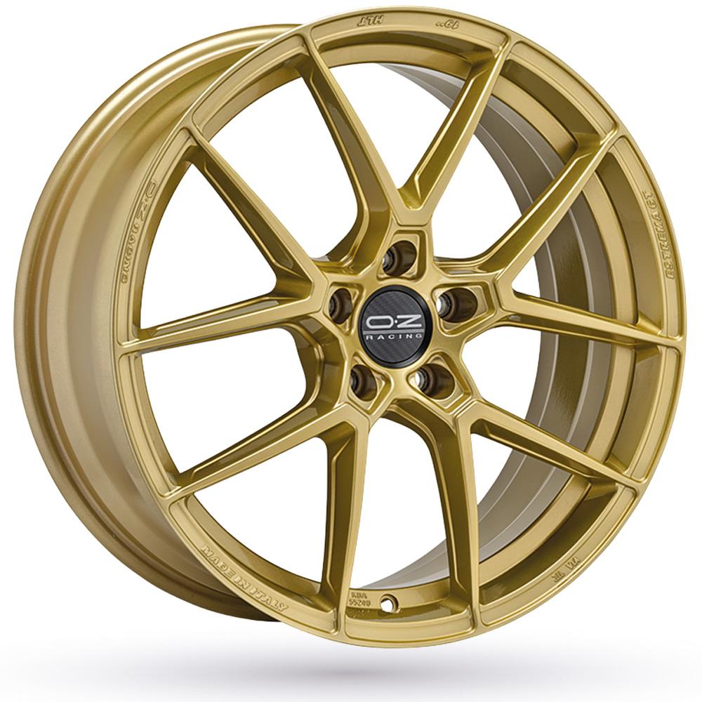 Jante OZ ESTREMA GT HLT 8.5x18 pouces, entraxe 114, déport ET35, couleur OR