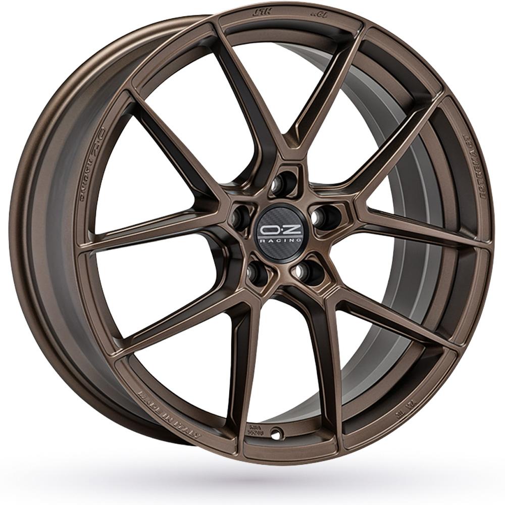 Jante OZ ESTREMA GT HLT 8x18 pouces, entraxe 112, déport ET35, couleur BRONZE MAT