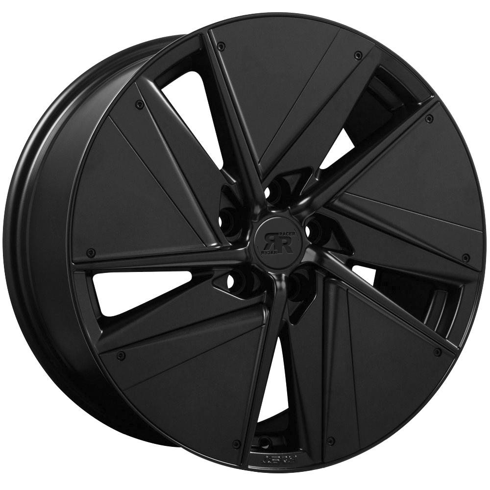 Jante RACER EV01+ 7.5x19 pouces, entraxe 108, déport ET42, couleur NOIR MAT