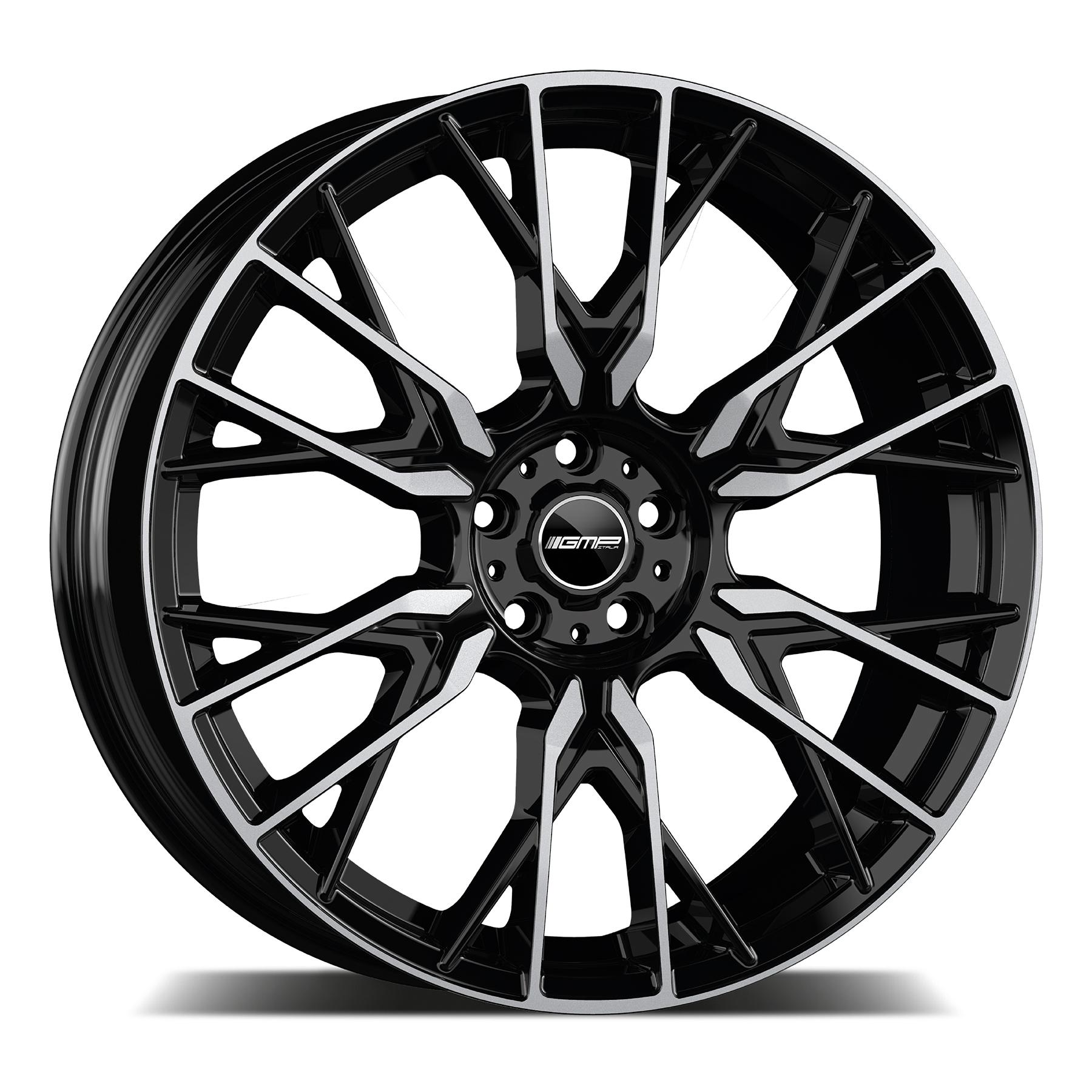 Jante GMP FENDER 8.5x20 pouces, entraxe 112, déport ET45, couleur NOIR FACE POLIE
