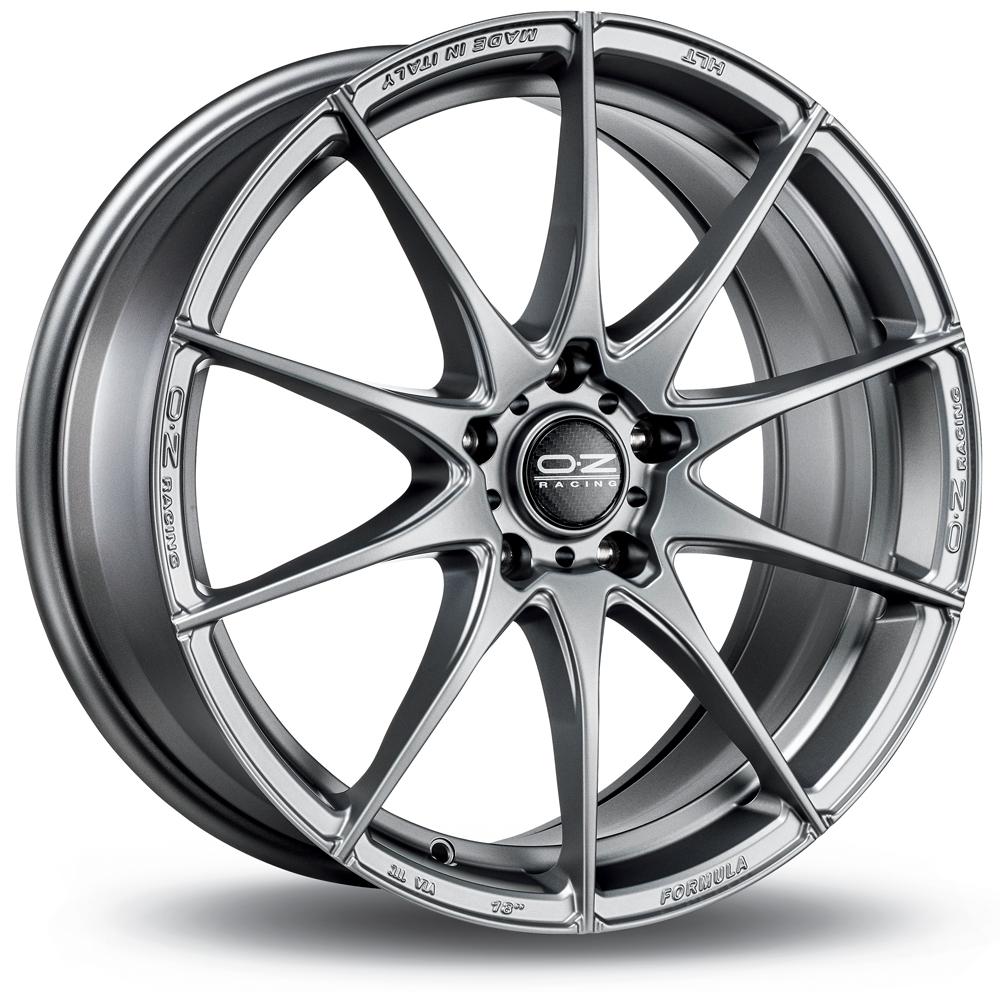 Jante OZ FORMULA HLT 7x17 pouces, entraxe 108, déport ET25, couleur GRIS