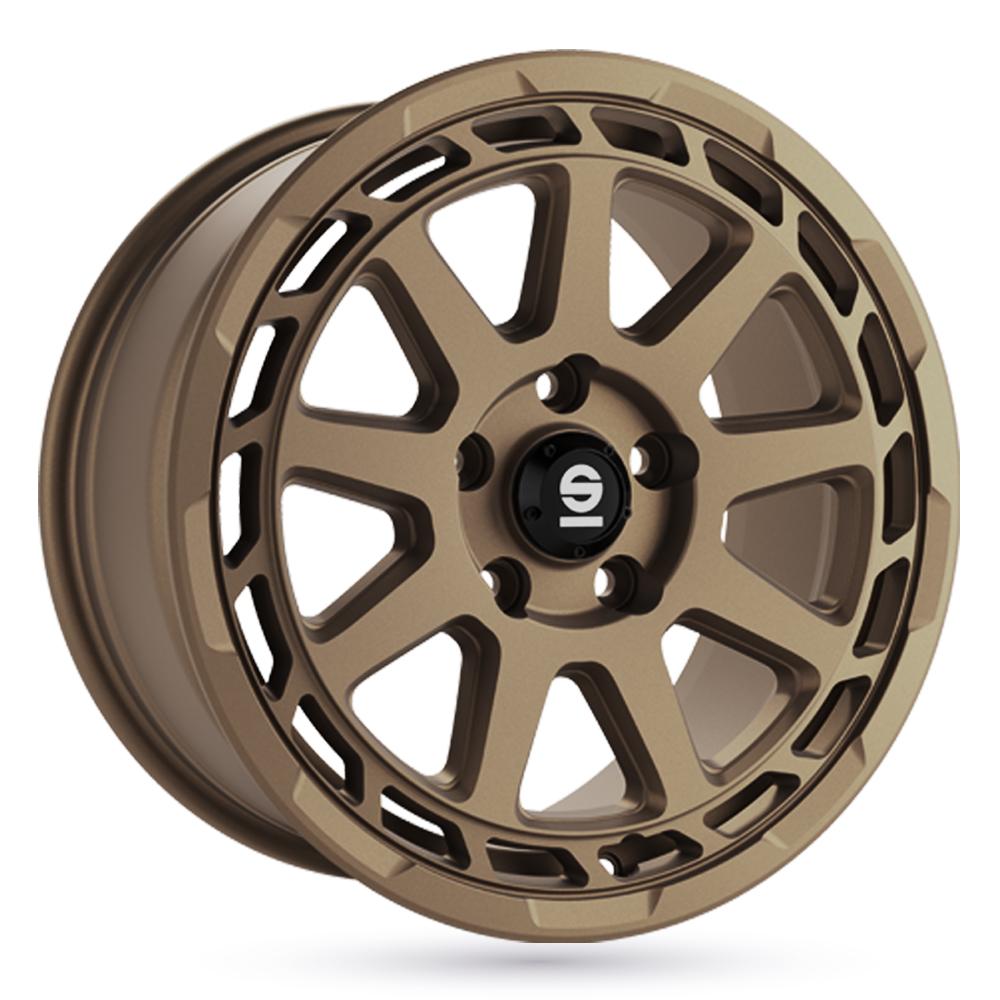 Jante SPARCO GRAVEL. 8x18 pouces, entraxe 108, déport ET35, couleur BRONZE 
