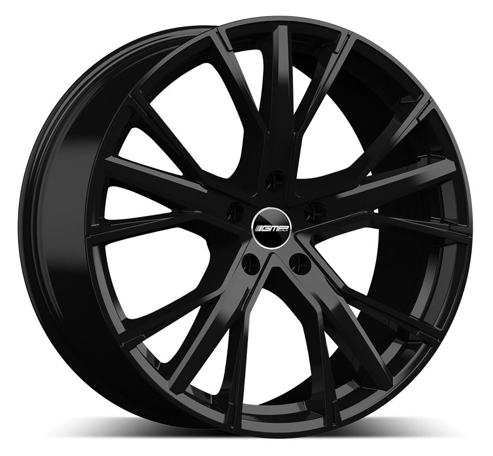 Jante GMP GUNNER 9x22 pouces, entraxe 112, déport ET40, couleur NOIR BRILLANT 