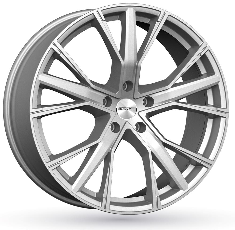 Jante GMP GUNNER 8.5x20 pouces, entraxe 112, déport ET38, couleur ARGENT