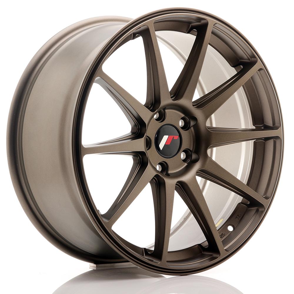 Jante JAPAN RACING JR11 8x19 pouces, entraxe 114, déport ET40, couleur BRONZE