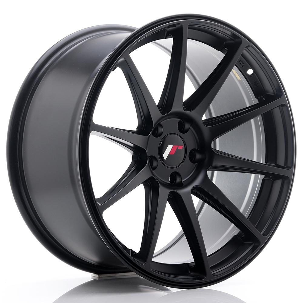 Jante JAPAN RACING JR11 9.5x19 pouces, entraxe 120, déport ET35, couleur NOIR MAT