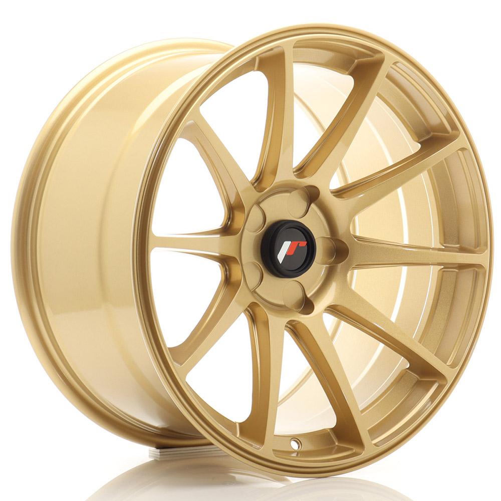 Jante JAPAN RACING JR11 8.5x19 pouces, entraxe 108, déport ET42, couleur ROUGE - Jante non percée - Livraison + 72H